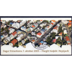 Island. 2005. Frimærkets Dag i miniark. AFA nr 1093 **    stemplet FDC