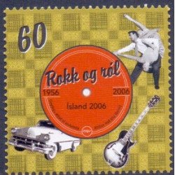 Island. 2006. Rock i Island. AFA nr. 1101 **   stemplet FDC