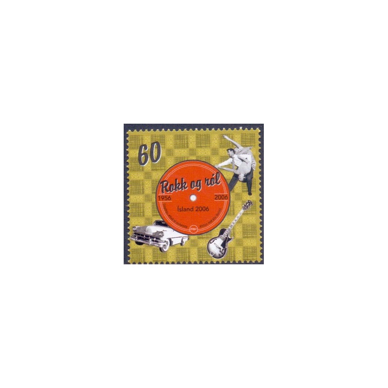 Island. 2006. Rock i Island. AFA nr. 1101 **   stemplet FDC