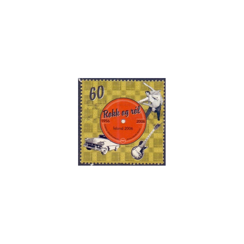 Island. 2006. Rock i Island. AFA nr. 1101 **   stemplet FDC