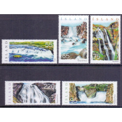 Island. 2006. Vandfald. AFA nr. 1113-17 **   stemplet FDC