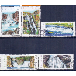 Island. 2006. Vandfald. AFA nr. 1113-17 **   stemplet FDC