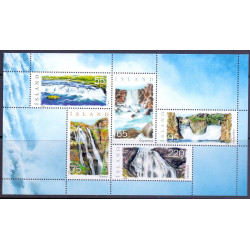 Island. 2006. Vandfald, i miniark. AFA nr. 1118 **   stemplet FDC