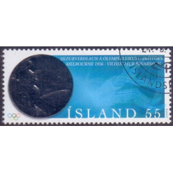 Island. 2006. Første Ol-medalje. AFA nr. 1123 **  stemplet FDC