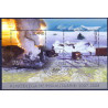 Island. 2007. International polarår, i miniark. AFA nr. 1136-37 **      stemplet FDC