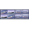Island. 2007. Islandske transportskibe, i hæfteblok. AFA nr. 1140Co-43Cn **   stemplet FDC