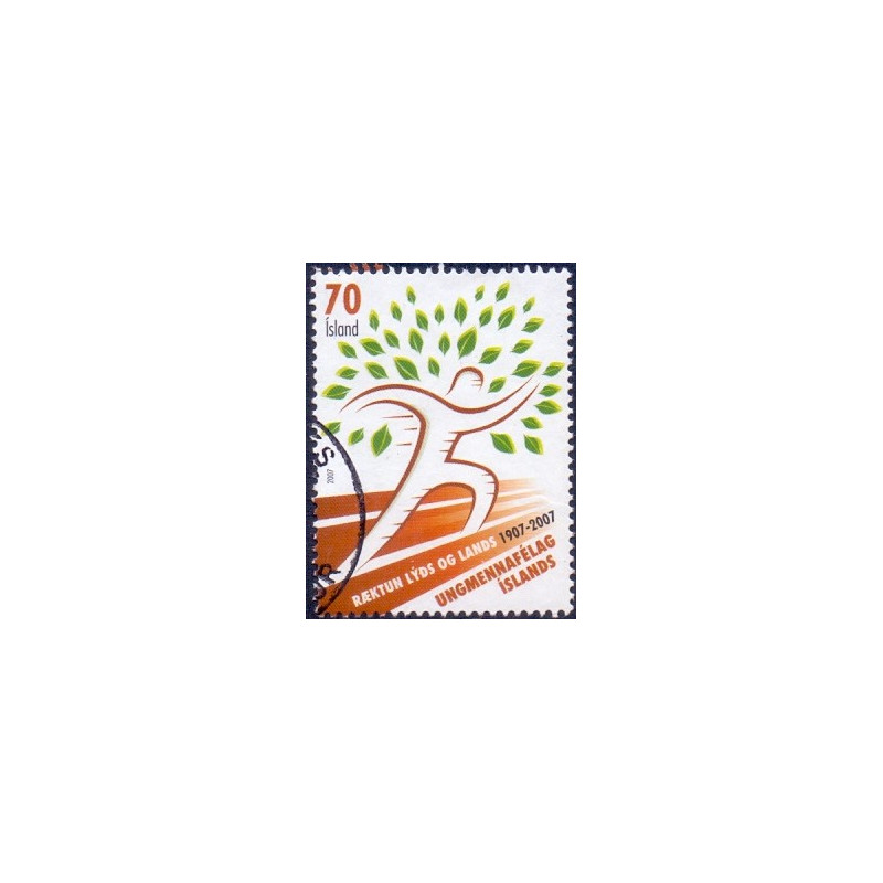 Island. 2007. Islands Ungdomsforening. AFA nr. 1144  **  stemplet FDC
