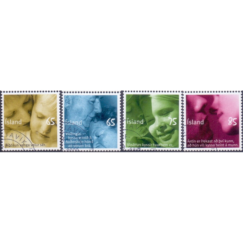 Island. 2008. Kys. AFA nr. 1168-71 **     stemplet FDC