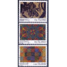 Island. 2008. Islandsk broderi. AFA nr. 1172-74 **     stemplet FDC