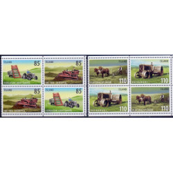 Island. 2008. Landbrugsmaskiner. AFA nr. 1176-79 **     stemplet FDC