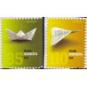 Island. 2008. Europamærker, fra hæfter. AFA nr. 1186E-87E **     stemplet FDC