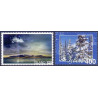 Island. 2008. Fredssøjlen og Skovbeplantning. AFA nr. 1193-94 **    stemplet FDC