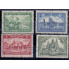 Rige. 1924. Bygningsværker. AFA nr. 364-67 **   st. used reich
