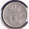 25 Øre. Chr. X. 1919 i en middelgod kvalitet for type og årstal.