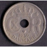 25 Øre. Chr. X. 1930 i en middelgod kvalitet for type og årstal.