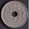 25 Øre. Chr. X. 1932 i en middelgod kvalitet for type og årstal.
