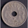 25 Øre. Chr. X. 1934 i en middelgod kvalitet for type og årstal.
