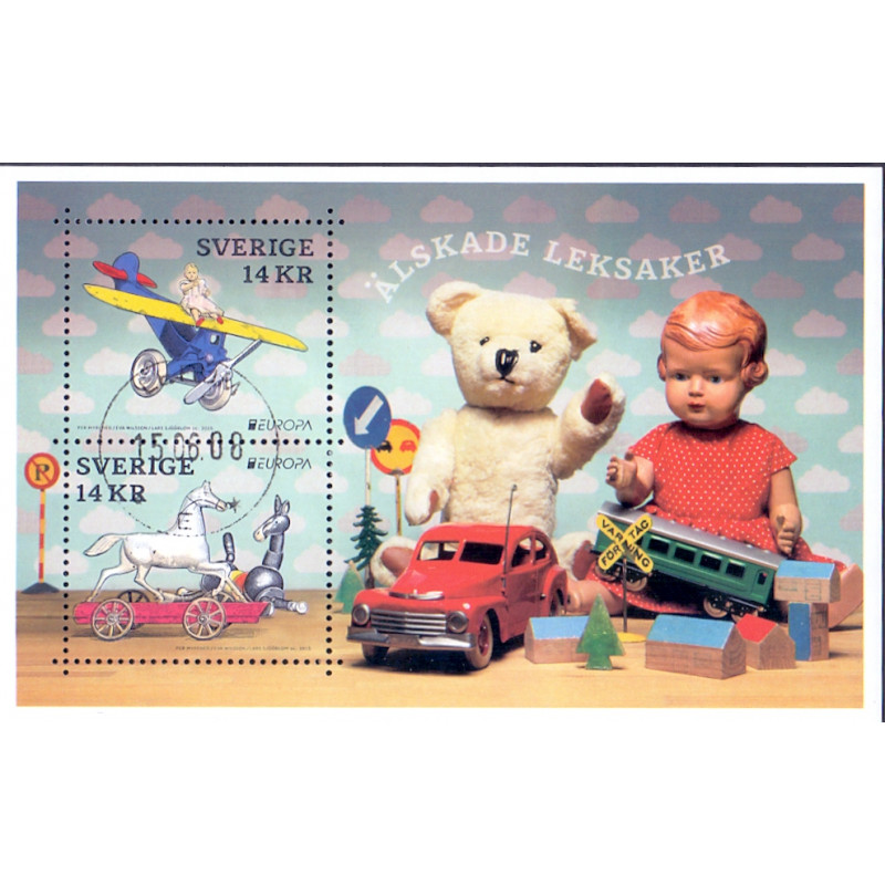 Sverige 2015. Europamærke / CEPT. AFA nr. 3004 postfrisk miniark   stemplet  hæfte FDC parstykkke