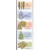 Sverige 2015. Vikingetiden. AFA nr. 3005-09 postfrisk  stemplet  hæfte FDC parstykkke