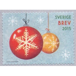 Sverige 2015. Julestjerner/Julekugle, AFA nr. 3041-46 **