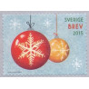 Sverige 2015. Julestjerner/Julekugle, AFA nr. 3041-46 **