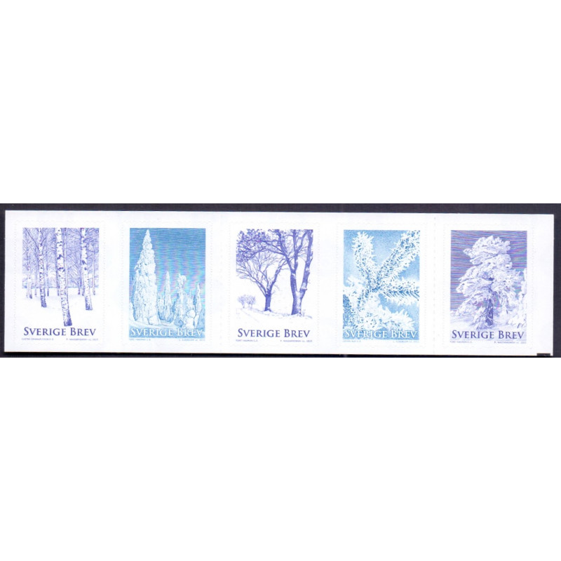 Sverige 2015. Vinter, AFA nr. 3047-51 **