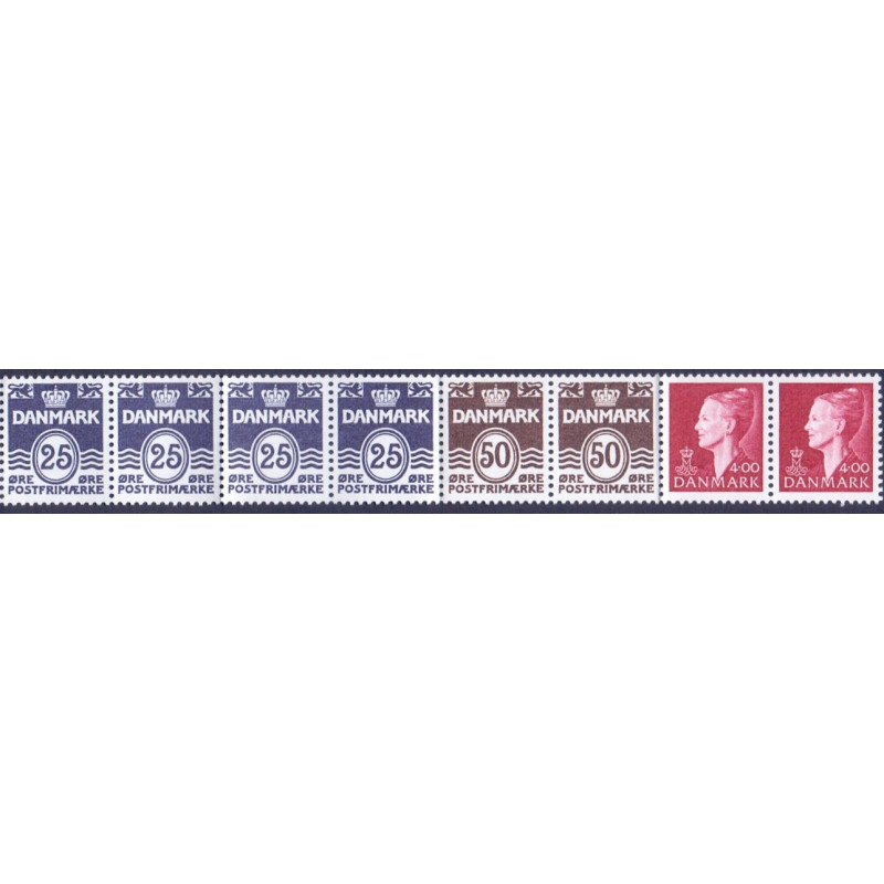 Hæftesammentryk. AFA nr. HS 20 **, postfrisk, stemplet FDC