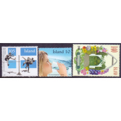 Island. 2009. UMFI, Vandforsyning, og Parken Skrúdur. AFA nr. 1220-22 **    stemplet FDC