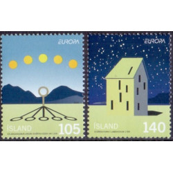 Island. 2009. Europamærker. AFA nr. 1223-24 **    stemplet FDC