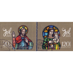 Island. 2009. Julefrimærke. AFA nr. 1234E-35E **    stemplet FDC