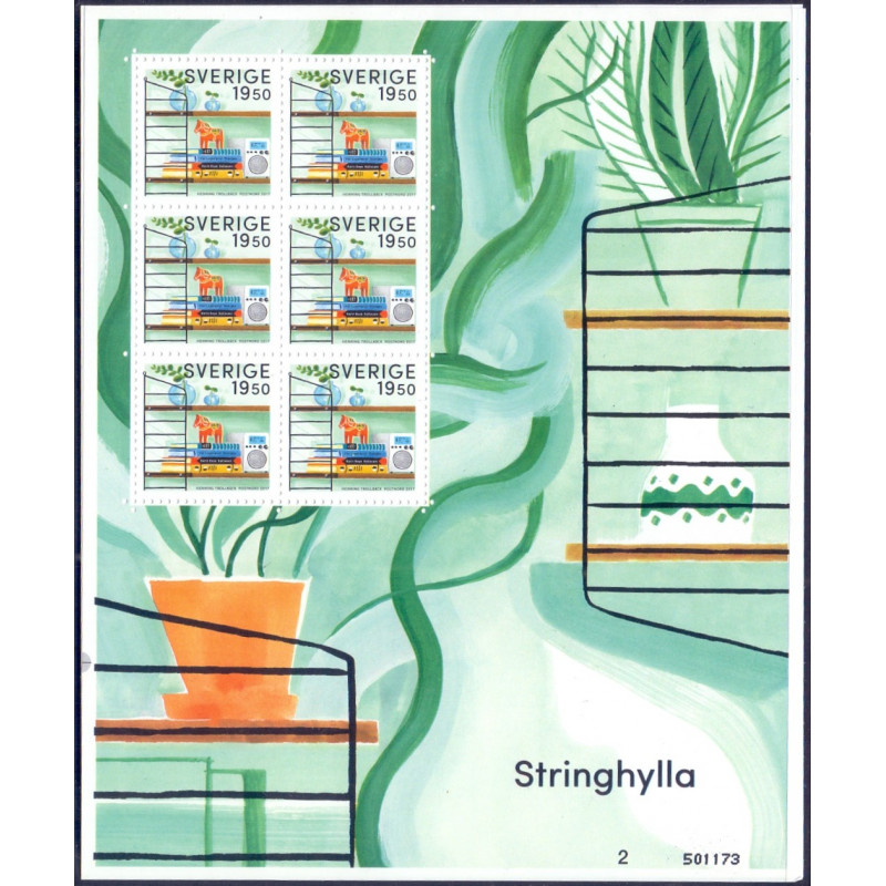 Sverige 2017. Design klassikere. AFA nr. 3127 **     , stemplet FDC, (o)