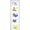 Sverige 2017. Sommerfugle. AFA nr. 3129-33 **    , stemplet FDC, (o)