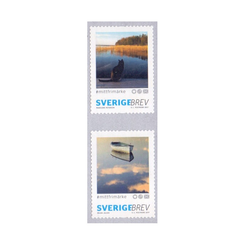 Sverige 2017. Mit Frimærke. AFA nr. 3138-44 **   , stemplet FDC, (o)