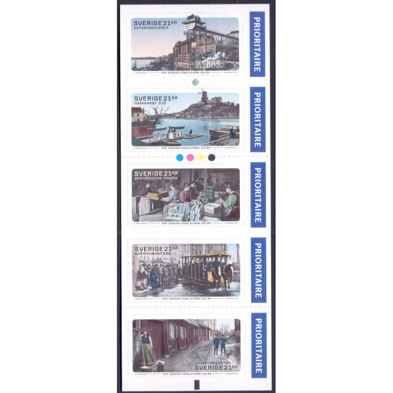 Sverige 2017. Per Anders Fogelström AFA nr. 3145E-49E **   , stemplet FDC, (o)