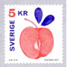 Sverige 2017. Æble AFA nr. 3150 **  , stemplet FDC, (o)