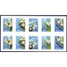 Sverige 2017. Vinterblomster. AFA nr. 3165-69 **  , stemplet FDC, (o)