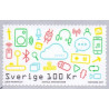 Sverige 2017. Digitale innovationer. AFA nr. 3176 **  , stemplet FDC, (o)