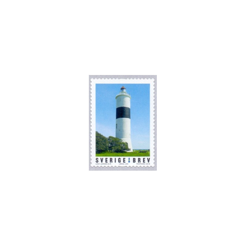 Sverige 2018. Fyrtårne. AFA nr. 3177 **  , stemplet FDC, (o)