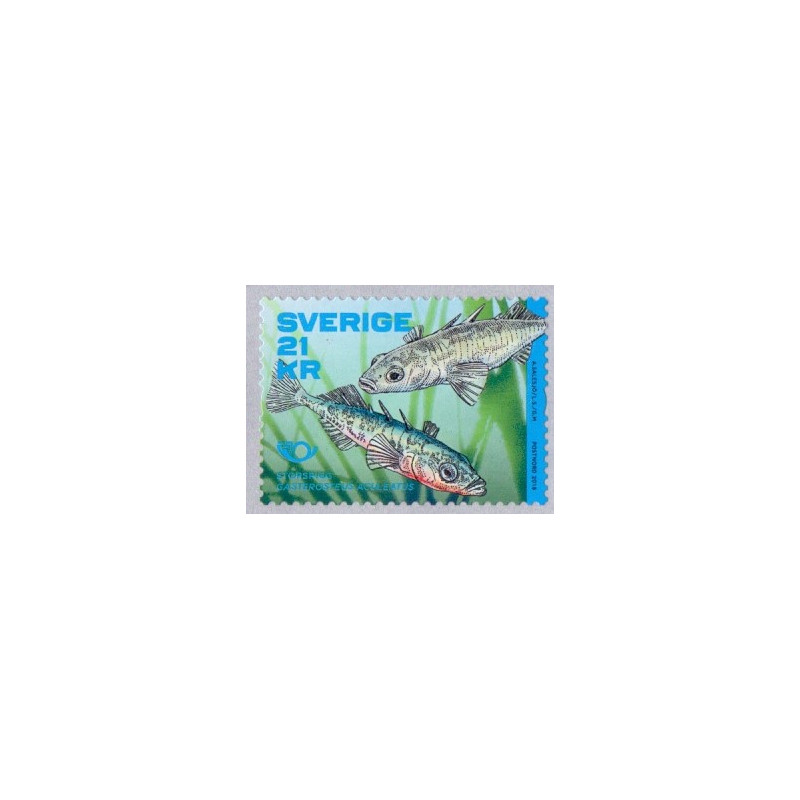 Sverige 2018. Norden Fisk. AFA nr. 3194 **  , stemplet FDC, (o)