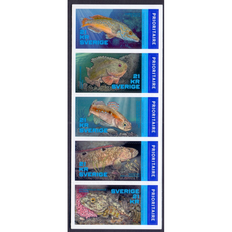 Sverige 2018. Norden Fisk. AFA nr. 3194 **  , stemplet FDC, (o)