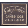 Frimærkepenge 1 Øre "Salgshallen DAMSØ 1028 VANLØSE"