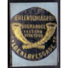 Frimærkepenge 1 Øre "Øhlenschlægers Boghandel"