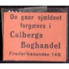 Frimærkepenge 1 Øre "Calbergs Boghandel"