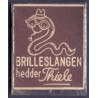 Frimærkepenge 1 Øre "Brilleslangen hedder Thiele"
