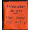 Frimærkepenge 1 Øre "Frimærker en gros "