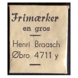 Frimærkepenge 1 Øre "Frimærker en gros "