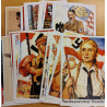 Tyske  Rige. Propagandakort. Nytryk. 35 stk