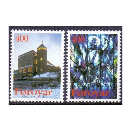 Færøerne 1995. Olav den Hellige  AFA nr. 280 komplet postfrisk