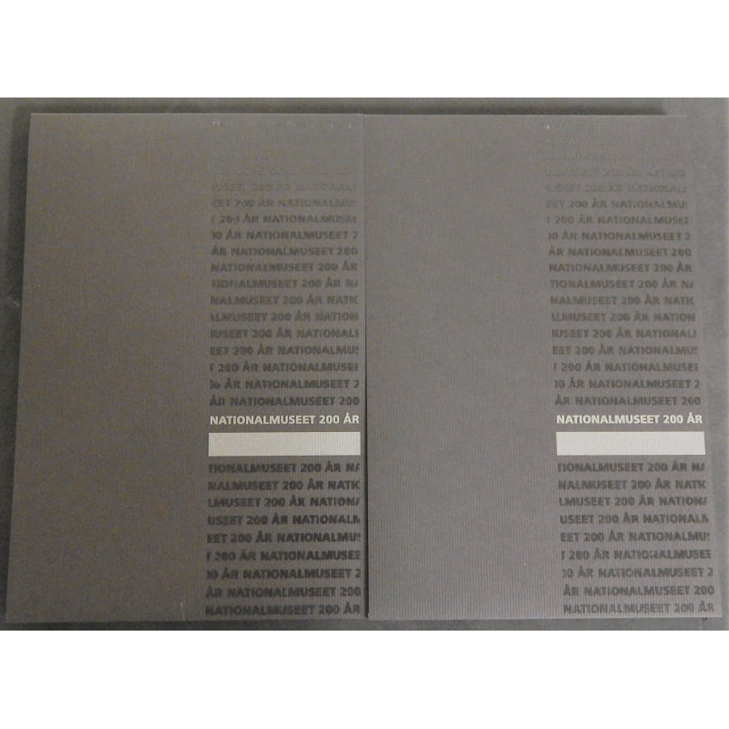 Nationalmuseet 200-året, AFA PRH5, komplet **    Stemplet FDC
