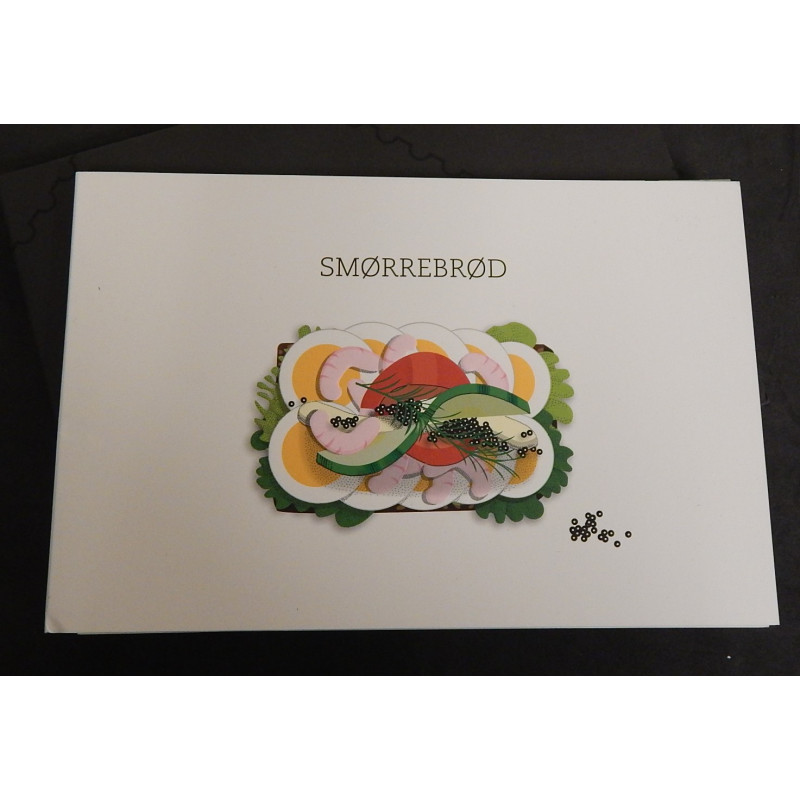Smørrebrød, AFA PRH10, komplet **    Stemplet FDC